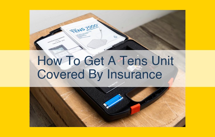 Getting TENS Units Covered by Insurance: A Comprehensive Guide