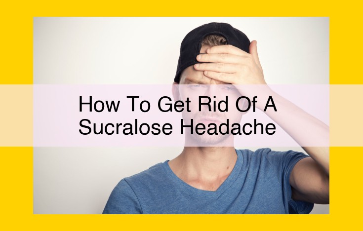 Sucralose Headaches: Relief and Prevention | Ultimate Guide