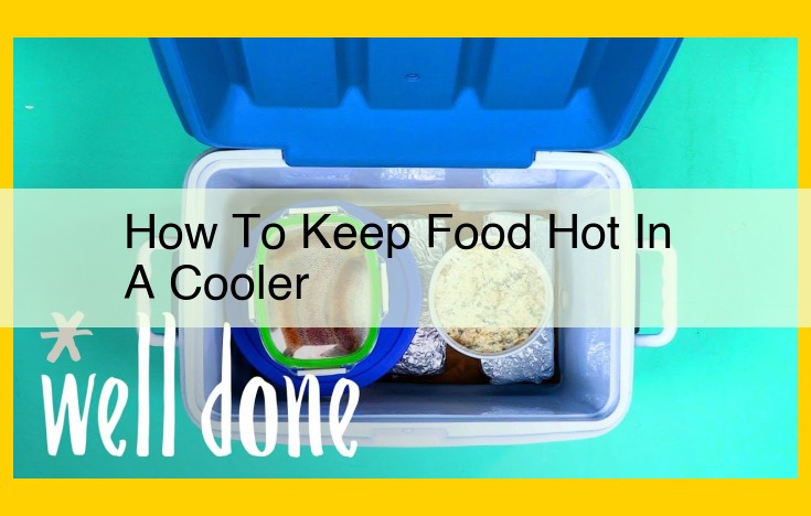 Insulating and Cooling for Optimal Food Preservation in Coolers: A Comprehensive Guide