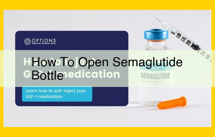 Semaglutide Administration: A Comprehensive Guide for Healthcare Professionals and Patients