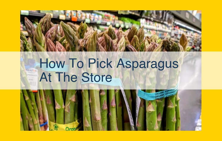 SEO-Optimized Title: Unlocking the Secrets to Purchasing Perfect Asparagus: A Comprehensive Guide