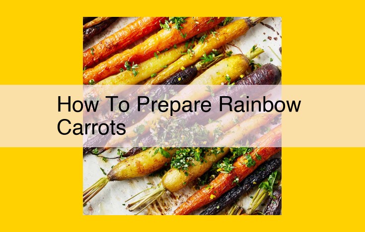 Rainbow Carrot Preparation Techniques: A Comprehensive Guide