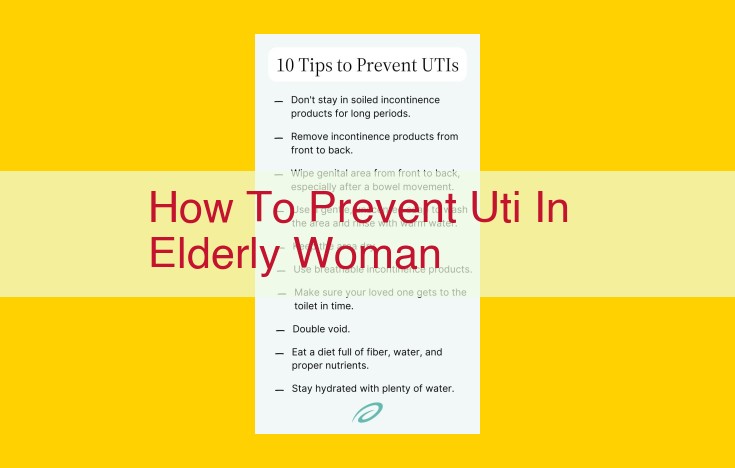 Essential Guide to Preventing UTIs in Older Women: Hygiene, Diet, and Pelvic Floor Health