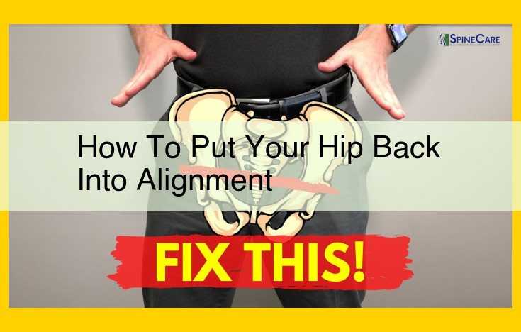 Realign Your Hip Joint: Ultimate Guide to Resolve Pain and Improve Mobility