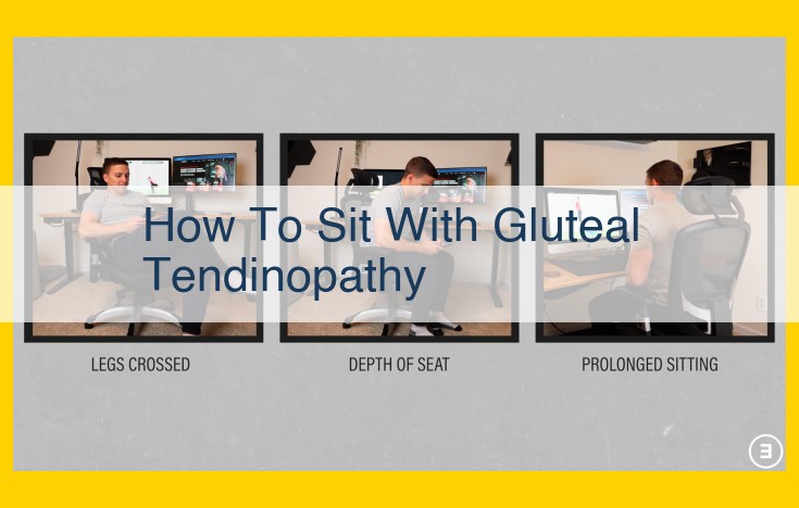 Gluteal Tendinopathy: Master the Art of Sitting Safely for Pain Relief