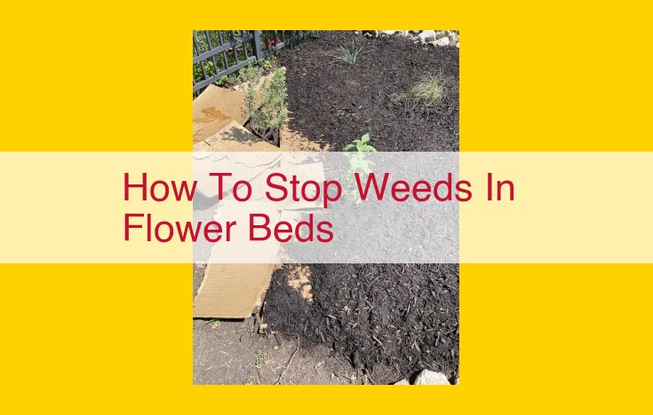 Ultimate Weed Prevention Guide: Implement a Comprehensive Strategy for Flower Bed Perfection