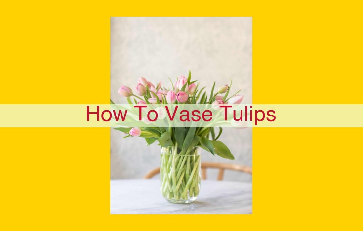 Ultimate Guide to Arranging and Caring for Vase Tulips: Tips for Stunning Displays