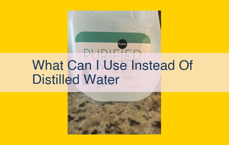 Alternative Liquids for Distilled Water: A Comprehensive Guide