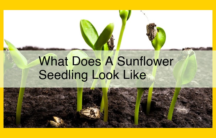 Unlocking the Growth Journey of Sunflower Seedlings