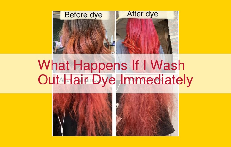 Immediate Hair Dye Removal: Impact on Color and Colorfastness