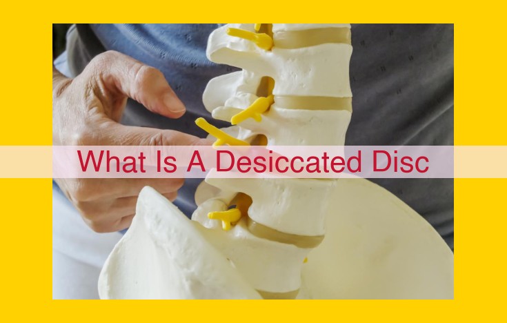 Desiccated Disc: Causes, Symptoms, and Treatment for Spinal Degeneration