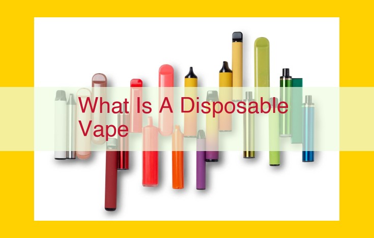 Disposable Vapes: Convenience vs. Cost and Environmental Impact