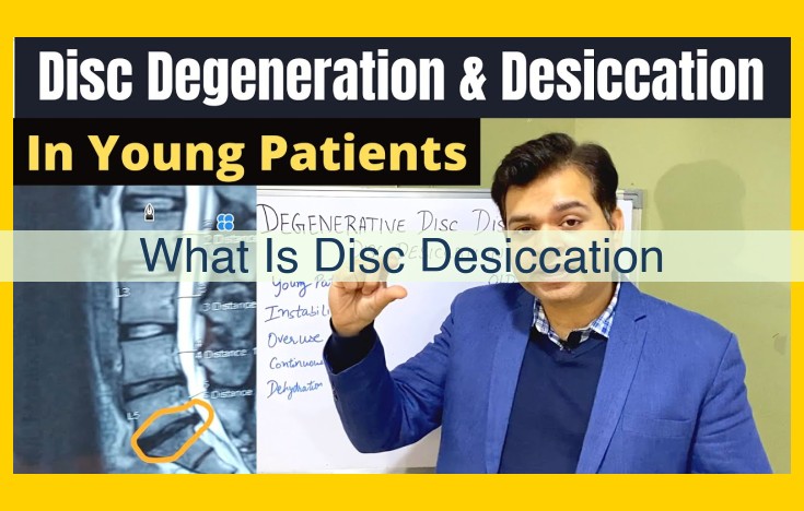 Optimize title for SEO: Original title: Disc Desiccation: Causes, Symptoms, and Treatment Optimized title: Understanding Disc Desiccation: Loss of Moisture and Its Impact on Spine Health