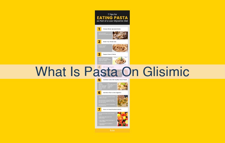 Pasta's Glycemic Index: Understanding Its Impact on Blood Sugar Levels