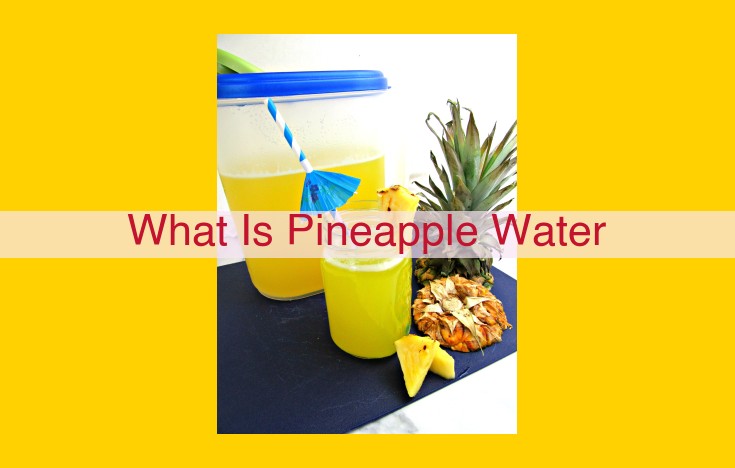 Unlock the Health Benefits of Pineapple Water: Nature's Elixir for Wellness