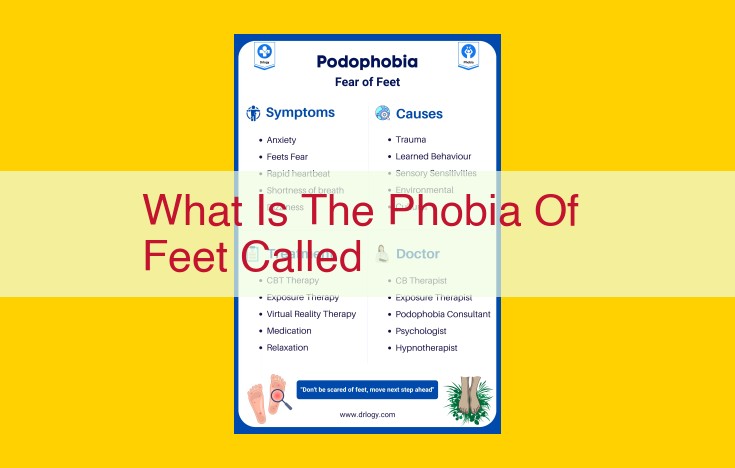 Podophobia (Pedophobia): Causes, Symptoms, and Treatment Options for Fear of Feet