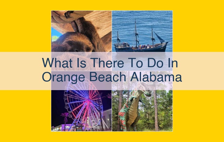 Experience Orange Beach, Alabama: Sun, Sand, and Unforgettable Adventures