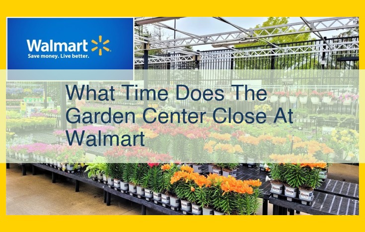 Walmart Garden Center: Your One-Stop Destination for All Your Gardening Needs