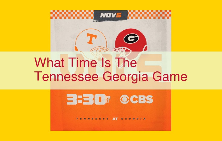 Tennessee-Georgia Rivalry: A Historic College Football Clash in Knoxville