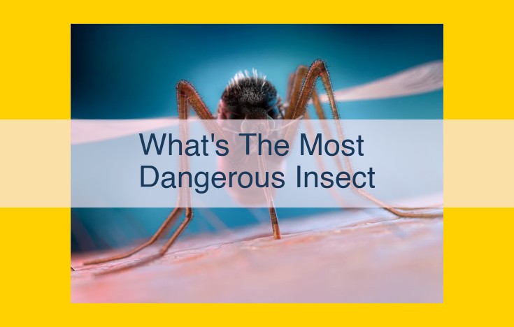 The Deadly Anopheles Mosquito: Understanding Malaria and Prevention