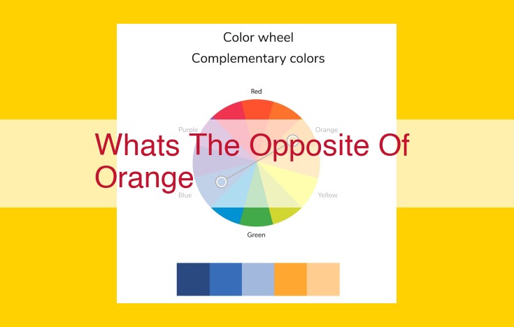 The Ultimate Guide to Orange's Color Wheel Counterpart: Blue